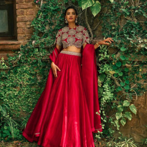 The Exclusive Roman Silk Dori Work Lehenga Set